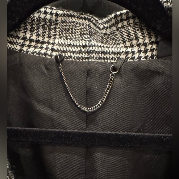 All Saints Dustie Checkered Coat - Picture 4 of 6